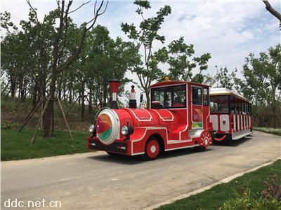  新欣牌电动观光小火车